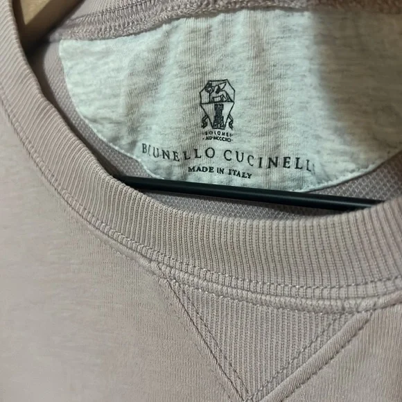 Brunello Cucinelli Men’s Cotton Blend Light Weight Sweater Size Small - Picture 2 of 4